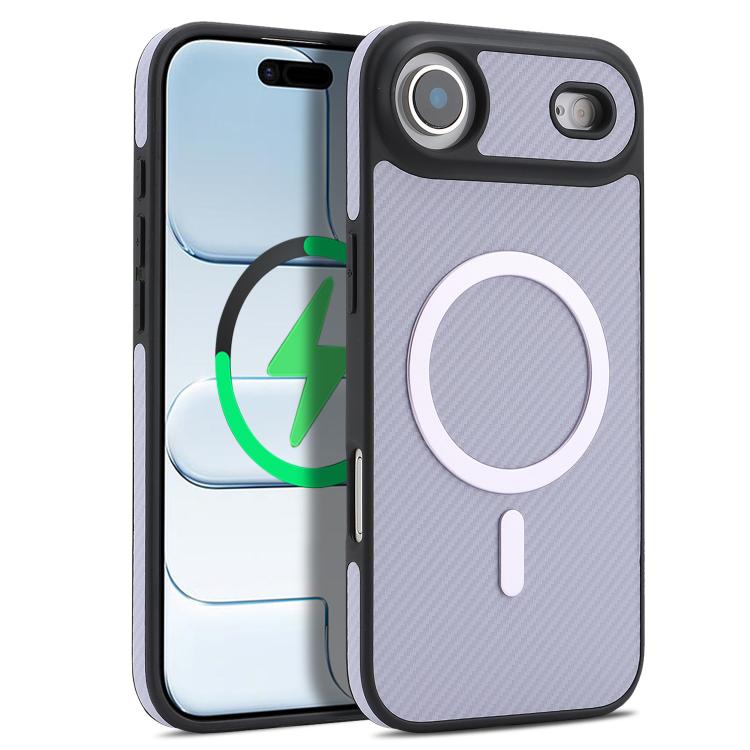 Kalebol碳纖維MagSafe手機殼，適用於iPhone 17 Pro Max、iPhone 17 Pro、iPhone 17、iPhone Air、iPhone 16 Pro Max、iPhone 16 Pro、iPhone 16 Plus、iPhone 16