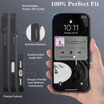 Kalebol碳纖維MagSafe手機殼，適用於iPhone 17 Pro Max、iPhone 17 Pro、iPhone 17、iPhone Air、iPhone 16 Pro Max、iPhone 16 Pro、iPhone 16 Plus、iPhone 16