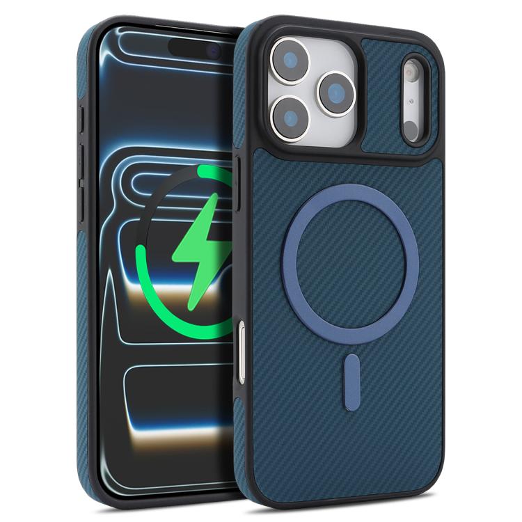 Kalebol碳纖維MagSafe手機殼，適用於iPhone 17 Pro Max、iPhone 17 Pro、iPhone 17、iPhone Air、iPhone 16 Pro Max、iPhone 16 Pro、iPhone 16 Plus、iPhone 16