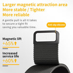 Kalebol 雙鏈節米蘭雙磁性不鏽鋼錶帶，適用於 Apple Watch 46mm / 49mm / 45mm / 44mm，適用於 Apple Watch 42mm / 41mm / 40mm / 38mm