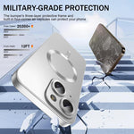 超薄金屬TPU MagSafe手機殼附鏡頭保護膜，適用於 iPhone 14 Plus、iPhone 14、iPhone 14 Pro、iPhone 14 Pro Max、iPhone 13 Pro Max、iPhone 13 Pro、iPhone 13
