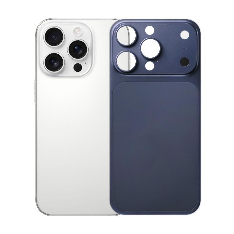 Kalebol Ultra-Thin Transformation into 17 Pro Max Frosted Aluminum Alloy Metal Back Cover, For iPhone 16 Pro Max, For iPhone 15 Pro Max, For iPhone 14 Pro Max, For iPhone 13 Pro Max
