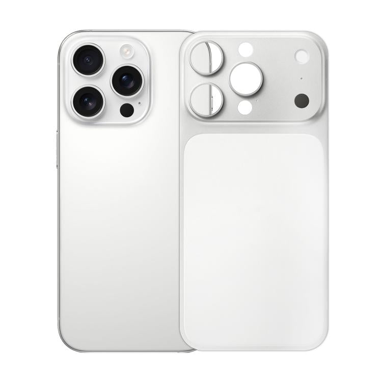 Kalebol Ultra-Thin Transformation into 17 Pro Max Frosted Aluminum Alloy Metal Back Cover, For iPhone 16 Pro Max, For iPhone 15 Pro Max, For iPhone 14 Pro Max, For iPhone 13 Pro Max