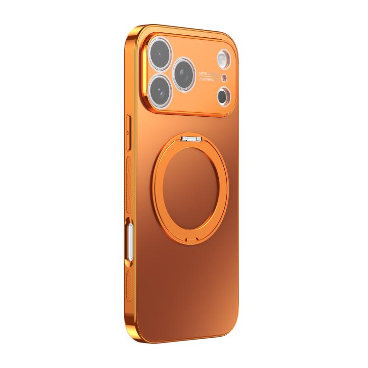 360度旋轉支架MagSafe電鍍手機殼附鏡頭蓋，適用於iPhone 17 Pro Max，適用於iPhone 17 Pro，適用於iPhone 17，適用於iPhone Air，適用於iPhone 16 Pro Max，適用於iPhone 16 Pro