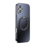 360度旋轉支架MagSafe電鍍手機殼附鏡頭蓋，適用於iPhone 17 Pro Max，適用於iPhone 17 Pro，適用於iPhone 17，適用於iPhone Air，適用於iPhone 16 Pro Max，適用於iPhone 16 Pro