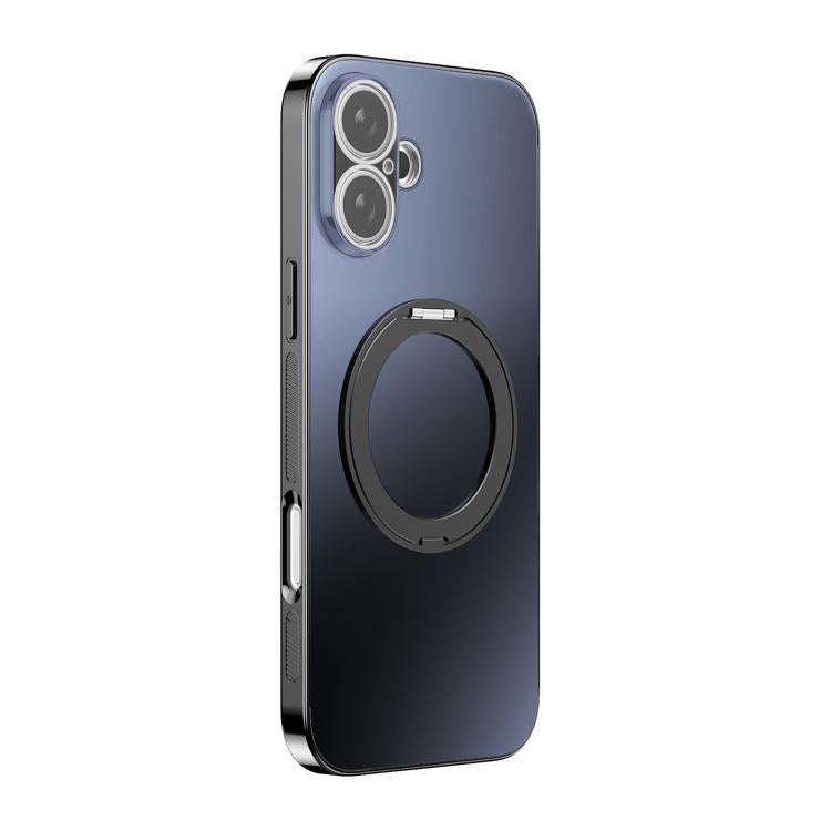 360度旋轉支架MagSafe電鍍手機殼附鏡頭蓋，適用於iPhone 17 Pro Max，適用於iPhone 17 Pro，適用於iPhone 17，適用於iPhone Air，適用於iPhone 16 Pro Max，適用於iPhone 16 Pro