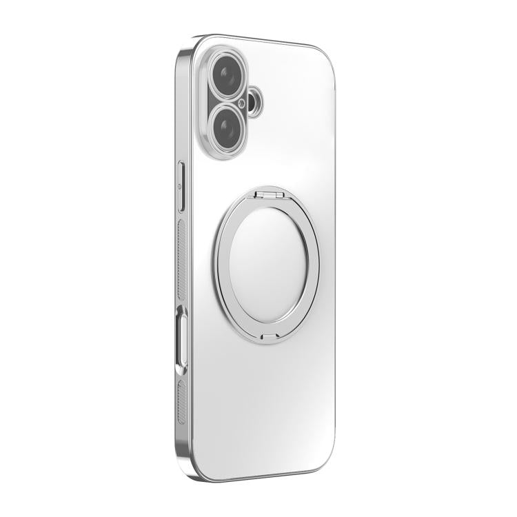 360度旋轉支架MagSafe電鍍手機殼附鏡頭蓋，適用於iPhone 17 Pro Max，適用於iPhone 17 Pro，適用於iPhone 17，適用於iPhone Air，適用於iPhone 16 Pro Max，適用於iPhone 16 Pro