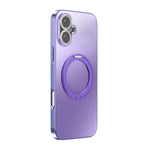 360度旋轉支架MagSafe電鍍手機殼附鏡頭蓋，適用於iPhone 17 Pro Max，適用於iPhone 17 Pro，適用於iPhone 17，適用於iPhone Air，適用於iPhone 16 Pro Max，適用於iPhone 16 Pro