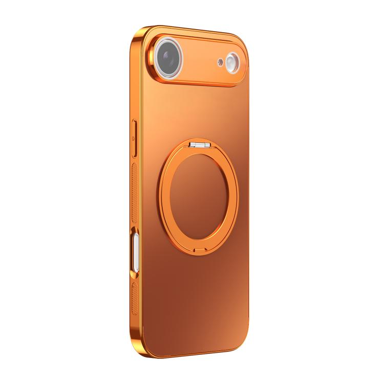 360度旋轉支架MagSafe電鍍手機殼附鏡頭蓋，適用於iPhone 17 Pro Max，適用於iPhone 17 Pro，適用於iPhone 17，適用於iPhone Air，適用於iPhone 16 Pro Max，適用於iPhone 16 Pro