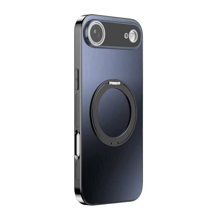 360度旋轉支架MagSafe電鍍手機殼附鏡頭蓋，適用於iPhone 17 Pro Max，適用於iPhone 17 Pro，適用於iPhone 17，適用於iPhone Air，適用於iPhone 16 Pro Max，適用於iPhone 16 Pro