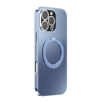 360度旋轉支架MagSafe電鍍手機殼附鏡頭蓋，適用於iPhone 17 Pro Max，適用於iPhone 17 Pro，適用於iPhone 17，適用於iPhone Air，適用於iPhone 16 Pro Max，適用於iPhone 16 Pro