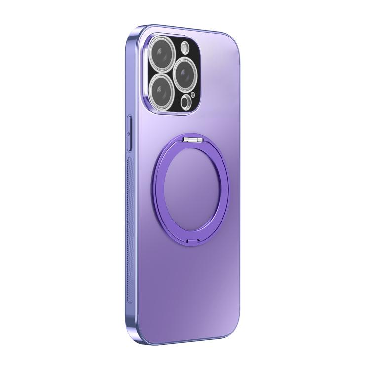 360度旋轉支架MagSafe電鍍手機殼附鏡頭蓋，適用於iPhone 14 Pro Max，適用於iPhone 13 Pro Max，適用於iPhone 13 Pro，適用於iPhone 13