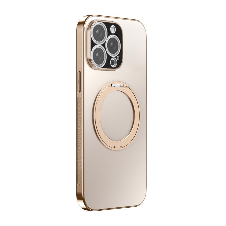 360度旋轉支架MagSafe電鍍手機殼附鏡頭蓋，適用於iPhone 14 Pro Max，適用於iPhone 13 Pro Max，適用於iPhone 13 Pro，適用於iPhone 13