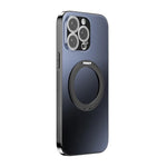 360度旋轉支架MagSafe電鍍手機殼附鏡頭蓋，適用於iPhone 14 Pro Max，適用於iPhone 13 Pro Max，適用於iPhone 13 Pro，適用於iPhone 13