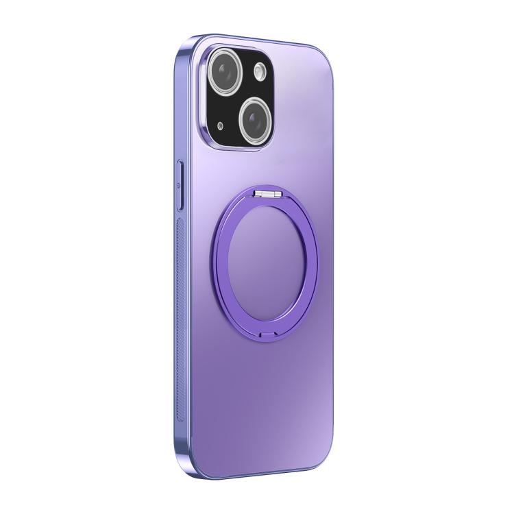 360度旋轉支架MagSafe電鍍手機殼附鏡頭蓋，適用於iPhone 14 Pro Max，適用於iPhone 13 Pro Max，適用於iPhone 13 Pro，適用於iPhone 13