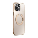 360度旋轉支架MagSafe電鍍手機殼附鏡頭蓋，適用於iPhone 14 Pro Max，適用於iPhone 13 Pro Max，適用於iPhone 13 Pro，適用於iPhone 13