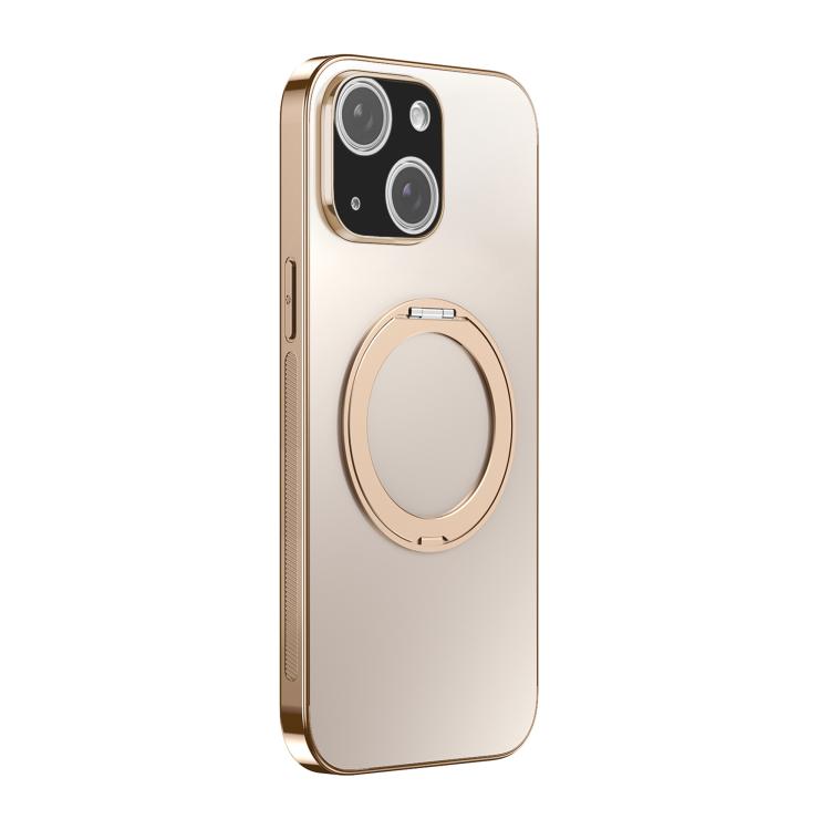 360度旋轉支架MagSafe電鍍手機殼附鏡頭蓋，適用於iPhone 14 Pro Max，適用於iPhone 13 Pro Max，適用於iPhone 13 Pro，適用於iPhone 13