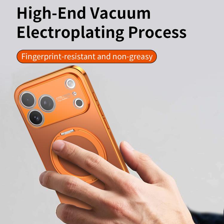 360度旋轉支架MagSafe電鍍手機殼附鏡頭蓋，適用於iPhone 14 Pro Max，適用於iPhone 13 Pro Max，適用於iPhone 13 Pro，適用於iPhone 13