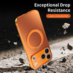 360度旋轉支架MagSafe電鍍手機殼附鏡頭蓋，適用於iPhone 17 Pro Max，適用於iPhone 17 Pro，適用於iPhone 17，適用於iPhone Air，適用於iPhone 16 Pro Max，適用於iPhone 16 Pro
