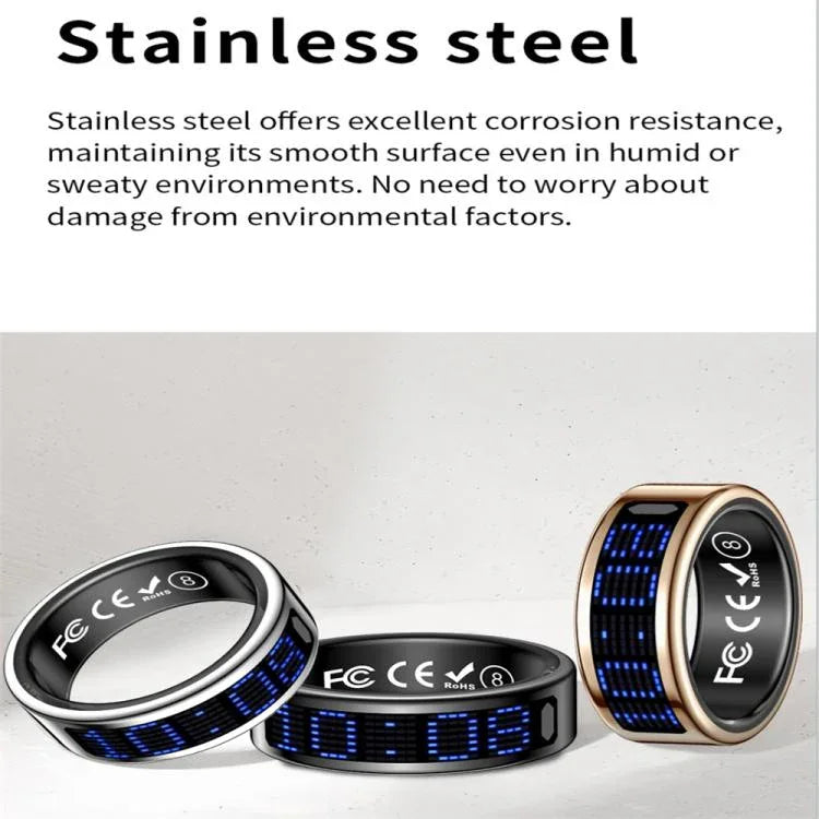SR16 SIZE 14 Smart Ring, Support Heart Rate / Blood Oxygen / Sleep Monitoring / Multiple Sports Modes