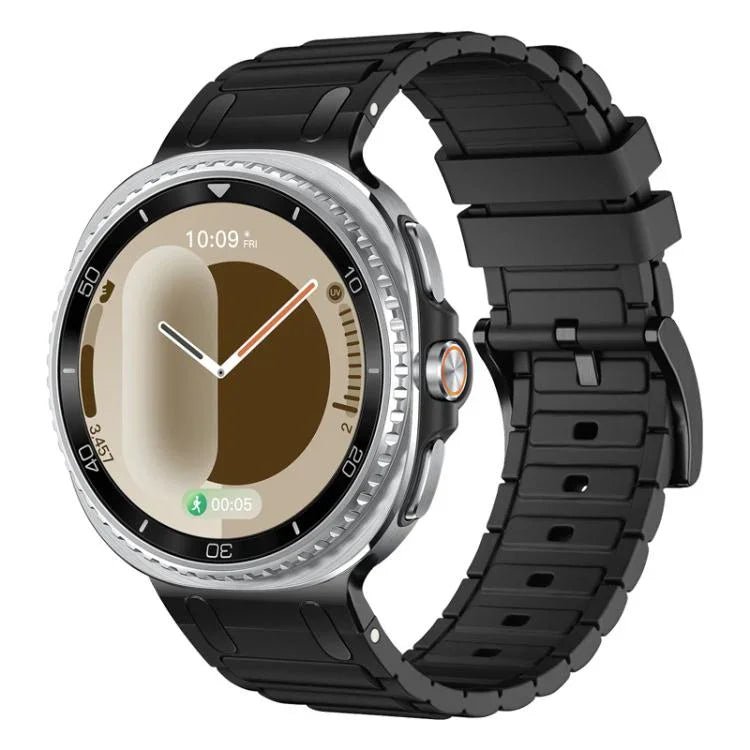 I 形紋理矽膠錶帶，適用於 Samsung Galaxy Watch8 / Watch8 Classic
