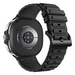 I 形紋理矽膠錶帶，適用於 Samsung Galaxy Watch8 / Watch8 Classic