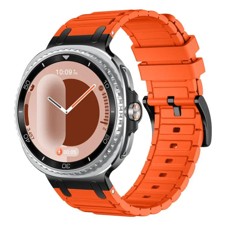I 形紋理矽膠錶帶，適用於 Samsung Galaxy Watch8 / Watch8 Classic