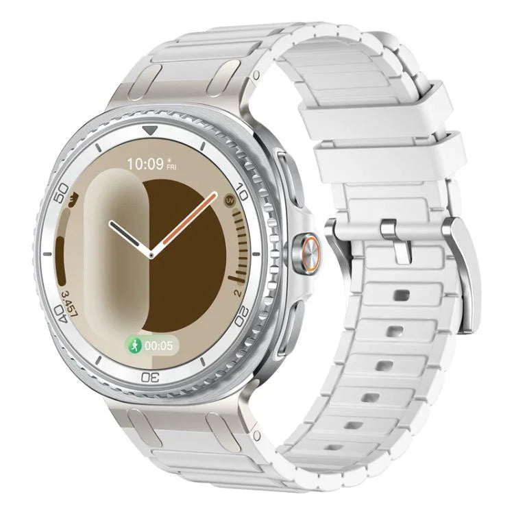I 形紋理矽膠錶帶，適用於 Samsung Galaxy Watch8 / Watch8 Classic