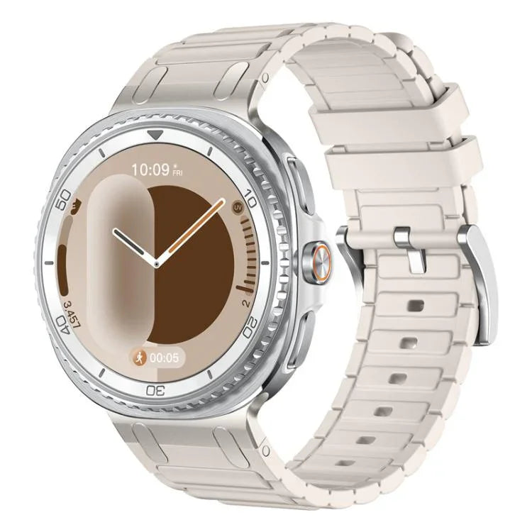 I 形紋理矽膠錶帶，適用於 Samsung Galaxy Watch8 / Watch8 Classic