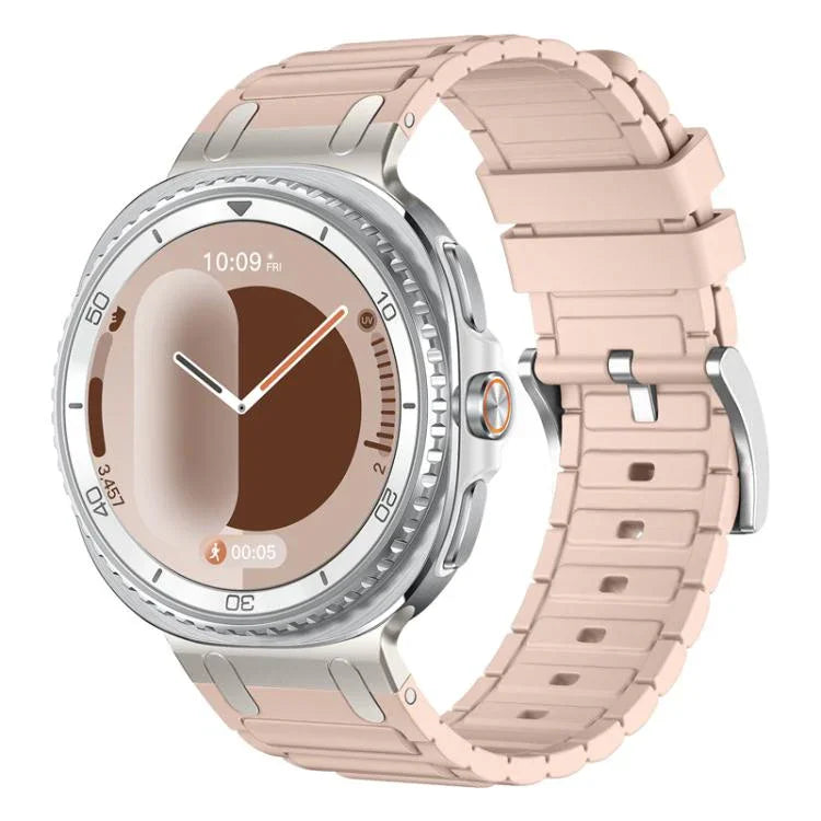 I 形紋理矽膠錶帶，適用於 Samsung Galaxy Watch8 / Watch8 Classic
