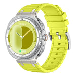 I 形紋理矽膠錶帶，適用於 Samsung Galaxy Watch8 / Watch8 Classic