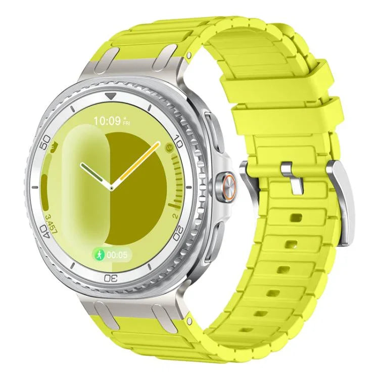 I 形紋理矽膠錶帶，適用於 Samsung Galaxy Watch8 / Watch8 Classic