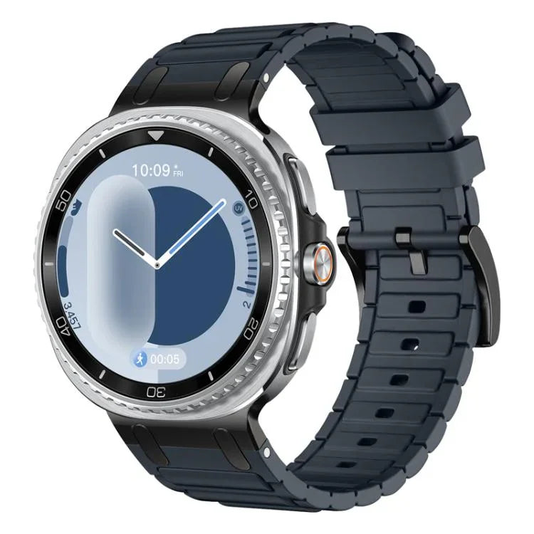 I 形紋理矽膠錶帶，適用於 Samsung Galaxy Watch8 / Watch8 Classic