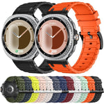 I 形紋理矽膠錶帶，適用於 Samsung Galaxy Watch8 / Watch8 Classic