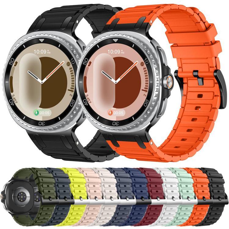 I 形紋理矽膠錶帶，適用於 Samsung Galaxy Watch8 / Watch8 Classic