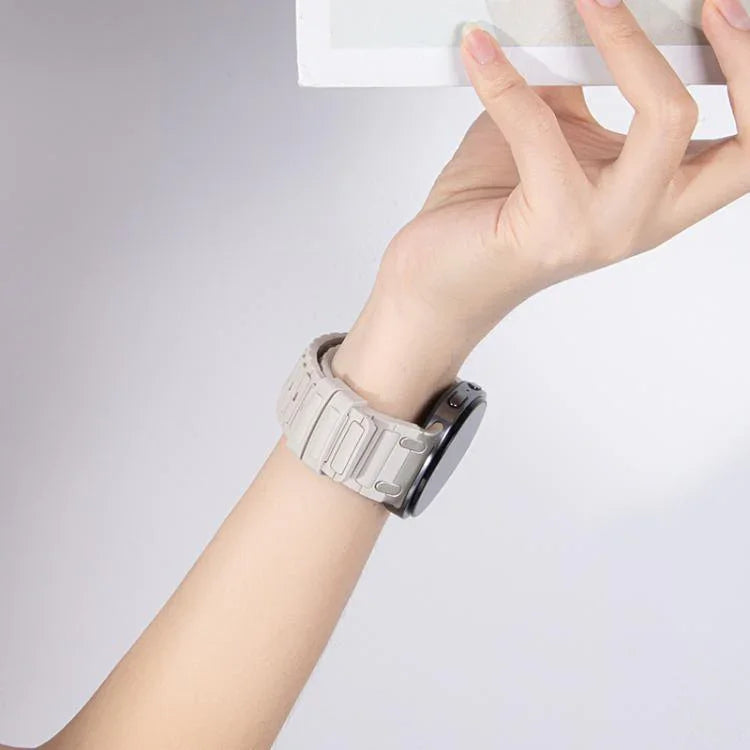I 形紋理矽膠錶帶，適用於 Samsung Galaxy Watch8 / Watch8 Classic