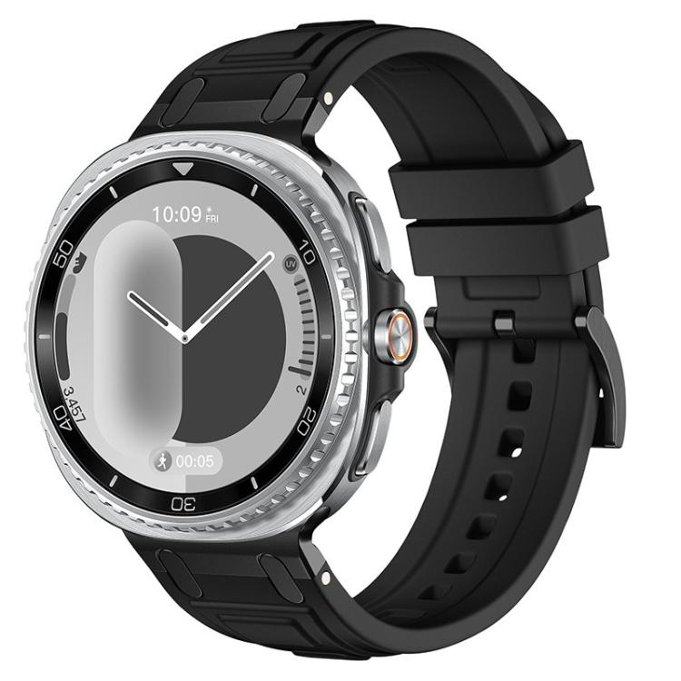 三層裝甲矽膠錶帶，適用於Samsung Galaxy Watch8 / Watch8 Classic