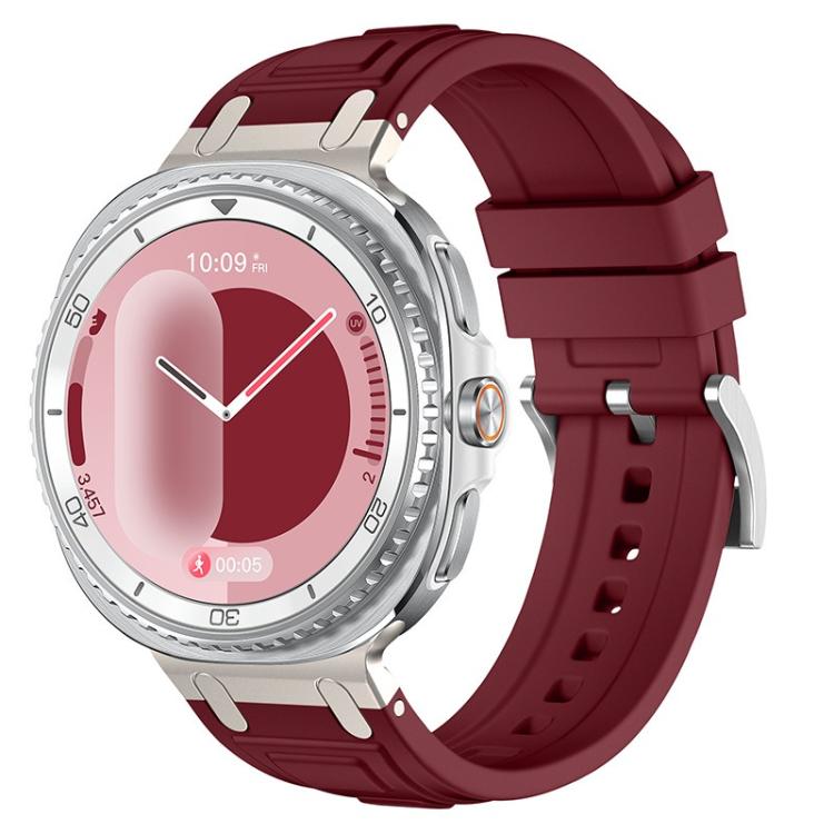三層裝甲矽膠錶帶，適用於Samsung Galaxy Watch8 / Watch8 Classic