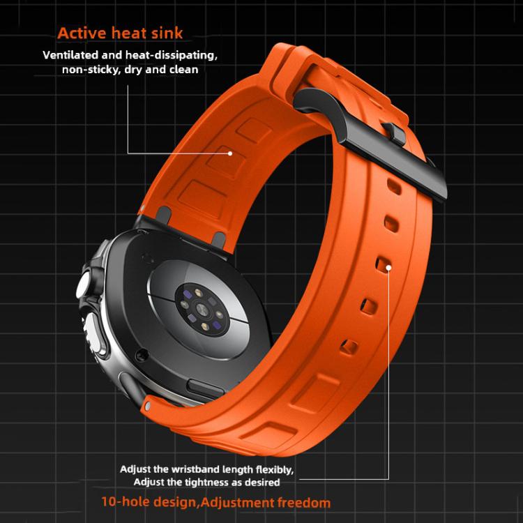 三層裝甲矽膠錶帶，適用於Samsung Galaxy Watch8 / Watch8 Classic
