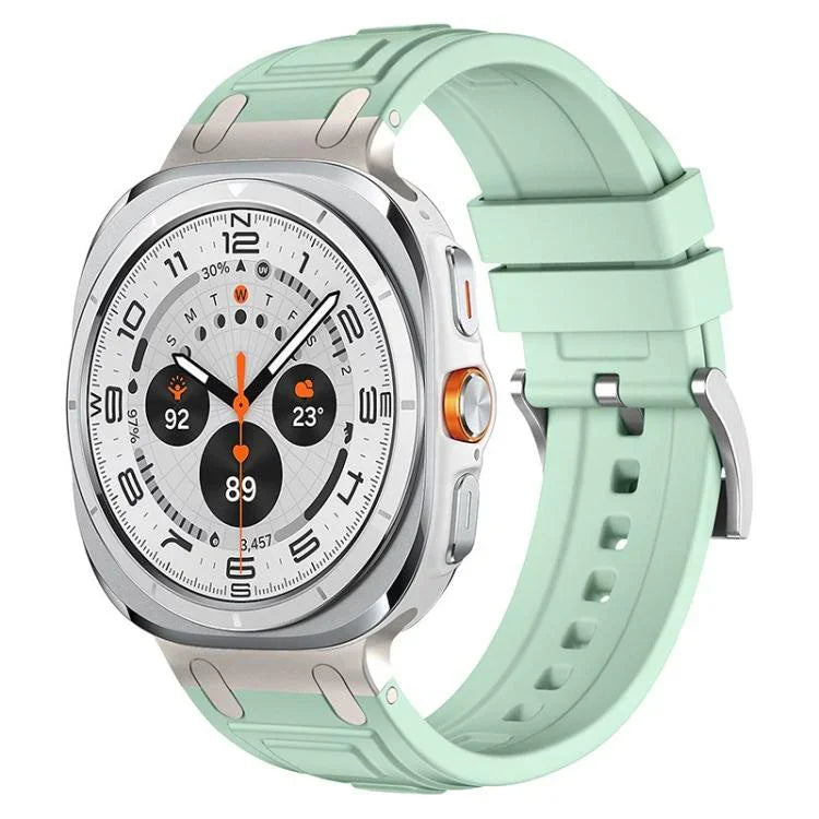 三層裝甲矽膠錶帶，適用於 Samsung Galaxy Watch Ultra / Ultra 2025