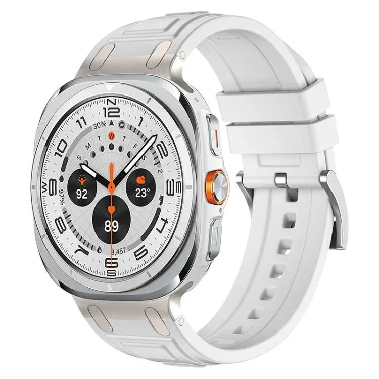 三層裝甲矽膠錶帶，適用於 Samsung Galaxy Watch Ultra / Ultra 2025