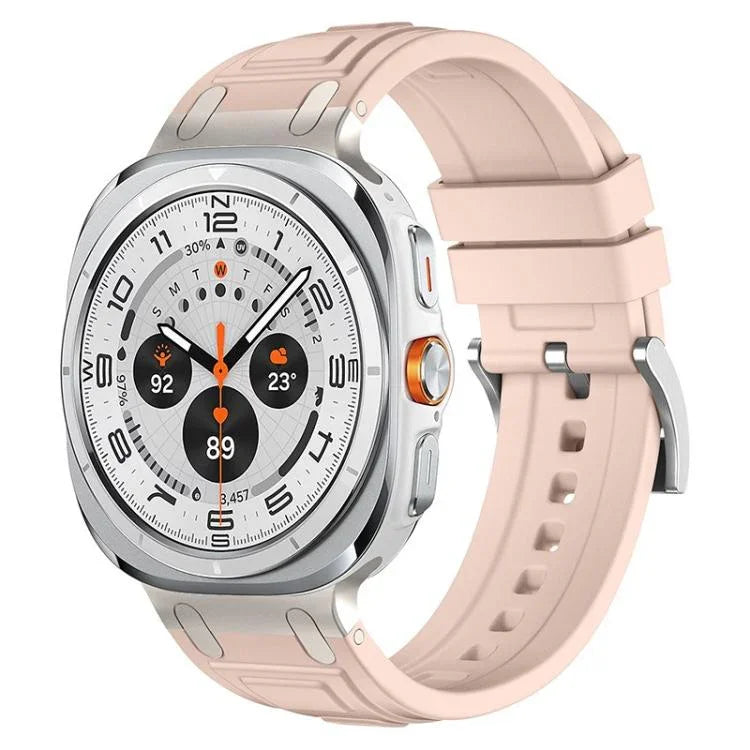 三層裝甲矽膠錶帶，適用於 Samsung Galaxy Watch Ultra / Ultra 2025