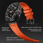 三層裝甲矽膠錶帶，適用於 Samsung Galaxy Watch Ultra / Ultra 2025