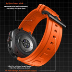 三層裝甲矽膠錶帶，適用於 Samsung Galaxy Watch Ultra / Ultra 2025