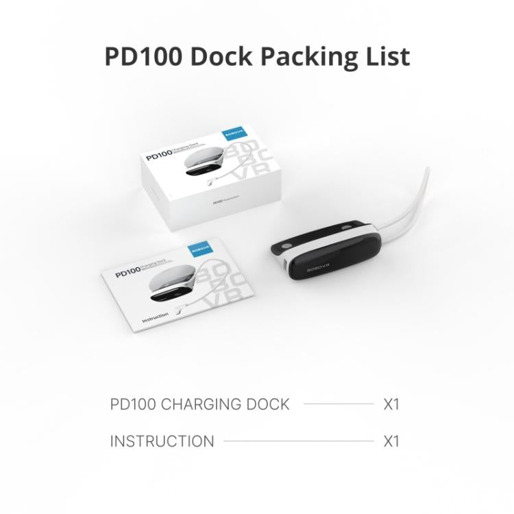 BOBOVR PD100 30W 快充集線器，適用於 BOBOVR B100 電池組擴充座，內建 Type-C 線，PD100