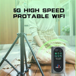 M2D-E 2.4G / 5.8G 雙頻 600Mbps WiFi 6 MiFi 便攜式 5G 路由器 歐亞版