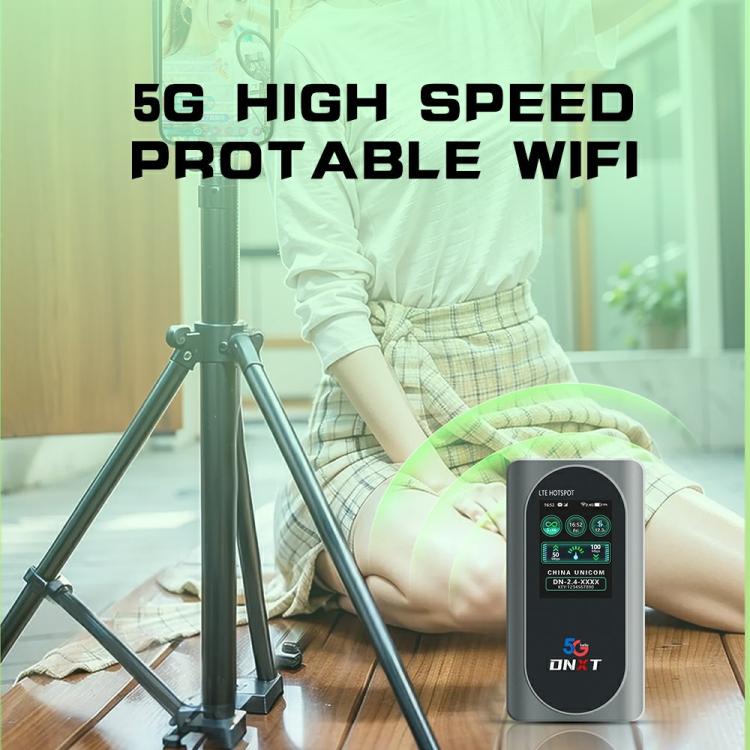 M2D-E 2.4G / 5.8G 雙頻 600Mbps WiFi 6 MiFi 便攜式 5G 路由器 歐亞版