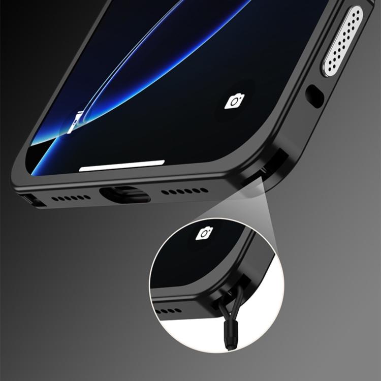 超薄合金金屬框防震手機殼附鏡頭框，適用於 iPhone 17 Pro Max、iPhone 17 Pro