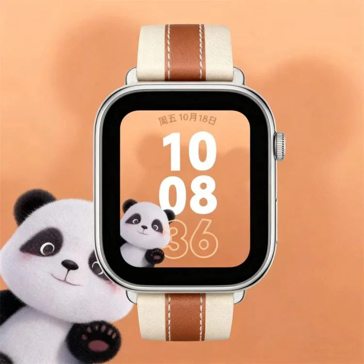 真皮拼色馬鞍錶帶，適用於 Apple Watch 46mm / 49mm / 45mm / 44mm，適用於 Apple Watch 42mm / 41mm / 40mm / 38mm