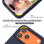 企鵝寶寶 EVA 防震手機殼附支架，適用於 iPhone 17 Pro Max、iPhone 17 Pro、iPhone 17、iPhone Air、iPhone 16 Pro Max、iPhone 16 Pro、iPhone 16、iPhone 15 Pro Max
